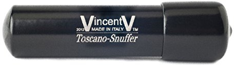 Made in Italy - Spegnisigaro Toscano-Snuffer Singolo Nero – Spegnisigaro per sigaro Toscano