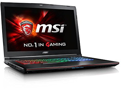MSI Gaming GE72-6QE81 (Apache Pro) 2.6GHz i7-6700HQ 17.3 1920 x 1080Pixeles Negro - Ordenador portátil (i7-6700HQ, DVD Super Multi, Touchpad, Windows 10 Home, Ión de Litio, 64 bits)