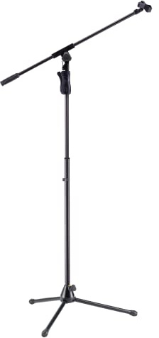 Hercules MS631B EZ Grip Tripod Microphone Stand with Boom & Mic Clip