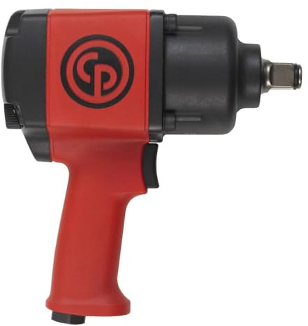 Chicago Pneumatic CP7763 3/4 Inch Air Impact Wrench, Red, Metal