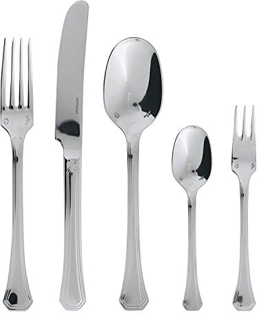 Sambonet Posate, Pezzi VH. Acciaio Inox 18/10 Decò Posate