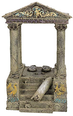 Rosewood 91482 Aquariumdeko Tempelruine mit Stufen