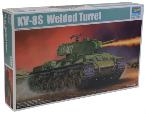 Trumpeter 01568 Modellbausatz K-8S Welded Turret