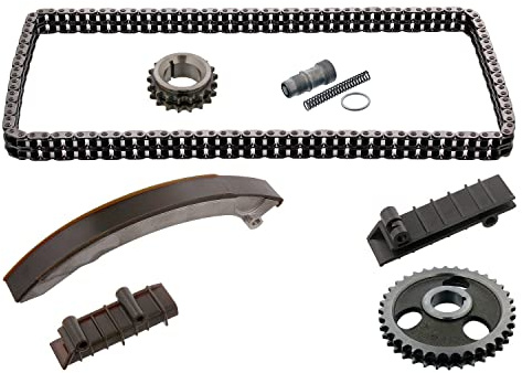 febi bilstein 36589 Steuerkettensatz für Nockenwelle, 1 Stück | Kompatibel mit: MERCEDES-BENZ 124 Coupe, 124 Stufenheck, 124 T-Model, 190, G-CLASS, G-CLASS, G-CLASS, G-CLASS Cabrio, T1 Bus