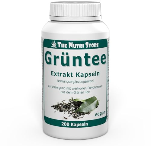 Grüntee Extrakt vegane Kapseln 200 Stk.