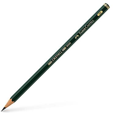 Faber-Castell – Flanellhemden graphit Faber 9000 5B (12 Stück)