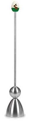 Take2 99004/21 Clack Keramik-Ei, Hase, Silber