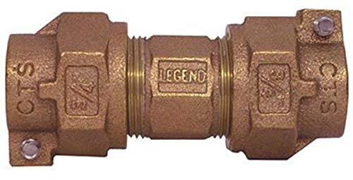 LEGEND VALVE AND FITTING, 3/4 313-214NL Pack Joint Union, Copper