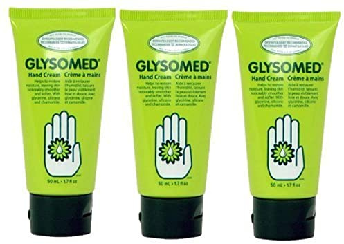 Glysomed Hand Cream Trio Pack (3 x Glysomed Hand Cream Mini Travel Size Tube 50mL / 1.7 fl oz)