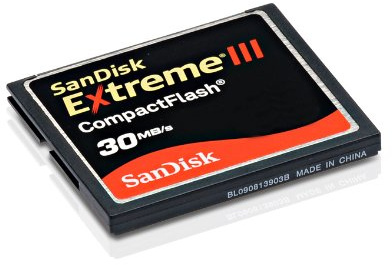 SanDisk Carte CompactFlash (CF) Extreme III 133x Carte Mémoire Flash 8 Go