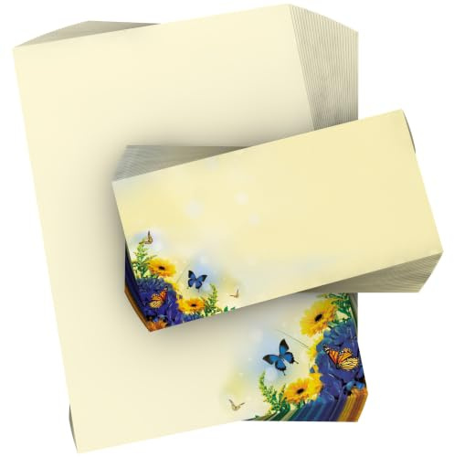 Motivpapier Sommertraum, 100 Blatt Motivpapier DIN A4, 90g/qm