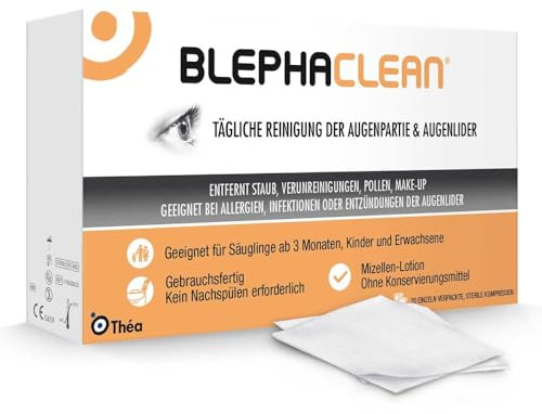 BLEPHACLEAN sterile Kompressen zur Lidreinigung, 20 St. Kompressen