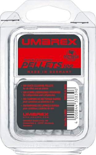 Umarex Airgun Schnellreinigungstropfen, Reinigungsmittel für Luftgewehr und Luftpistole mit Kaliber 4,5mm (.177), 100 Stück