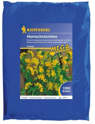 Kiepenkerl - Hornschotenklee 1kg, Premium-Gartenprodukt, Gründüngung, Futterpflanzen, für Haus und Garten, Hobbygärtner