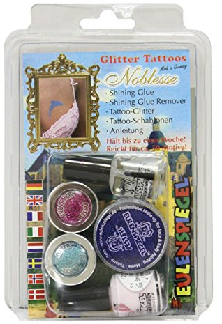 Eulenspiegel 730508 - Glitzer Tattoo-Set Noblesse