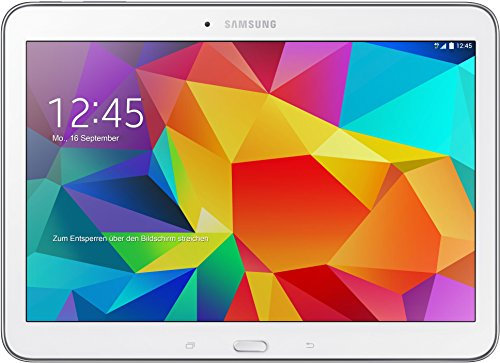 Samsung Galaxy Tab 4 10.1 LTE 25,65 cm (10,1 Zoll) Tablet-PC (1,2 GHz Quad-Core, 1,5GB RAM, 16GB interner Speicher, Bluetooth 4.0, Android 4.4.2, EU-Stecker) weiß