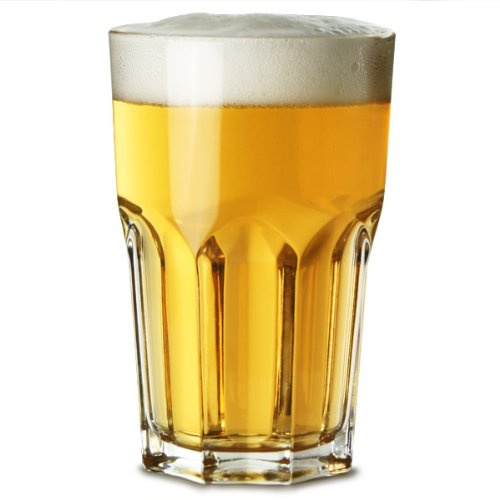 Arcoroc Granity Hiball Half Pint Glasses CE 10oz / 280ml - Case of 48 - Milkshake Glasses, Beverage Glasses