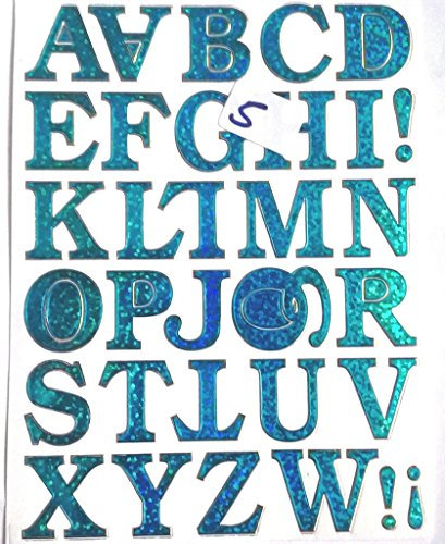 B2SEE Buchstaben-Aufkleber-Sticker ABC-Alphabet zum aufkleben