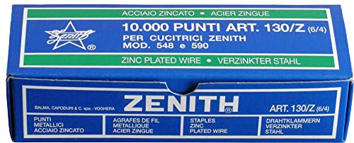 Zenith 130/Z (6/4) 10.000 Heftklammern aus verzinktem Stahl