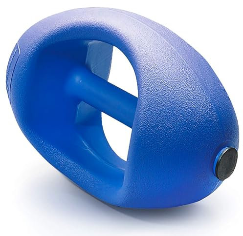 Sport-Thieme Multifunktionshantel All-Trainer | Befüllbare Hantel von 350g bis 5 kg | Aerobic und Aqua-Fitness | Gefertigt aus Kunststoff | 28x18x14 cm | 350 g | Blau