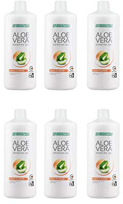 Aloe Vera Drinking Gel Pfirsich Gel 6er Pack