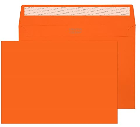 Blake Colour 162 x 229 mm 120 Gsm Plånbok Peel And Seal 45305 Pumpa Orange, Förpackning Med 500