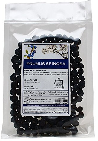 PRUNUS SPINOSA (Prugno Selvatico) Frutti 100 g