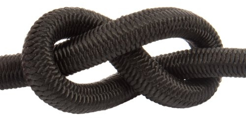 GUMMISEIL – 4mm – 15m – Schwarz – Expanderseil Expander Gummischnur Gummikordel Spannseil Planen Seil Spanngummi