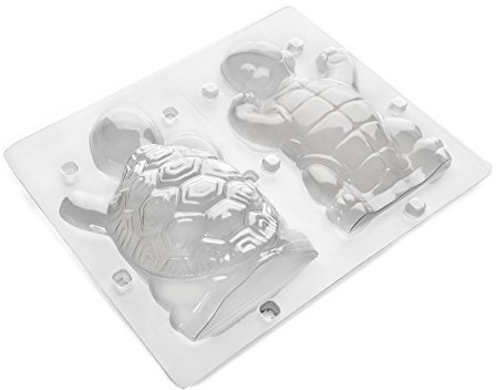 IBILI 796300 Schokoladenform 3D Schildkröte 15x10 cm, Kunststoff, transparent, 15 x 10 x 7 cm