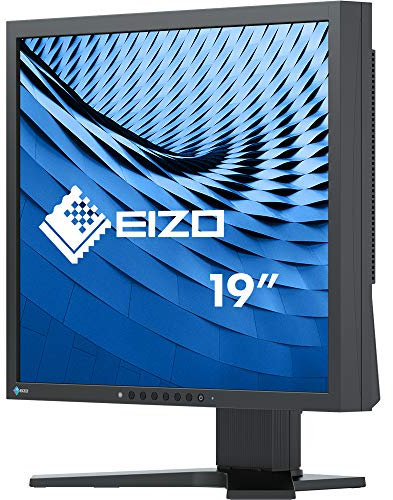 EIZO FlexScan S1934H - Monitor Profesional 19 Resolución 1280 x 1024 (5:4) Panel IPS, Angulo visión 178°, 250 CD, LED, VGA x 1, DVI-D, DisplayPort, Altavoces estéreo incorporados, Negro