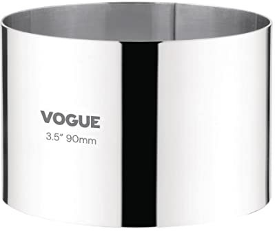 Vogue Mousse Ring 60 x 90mm - Metal Mould for Food Presentation, Decoration CC058
