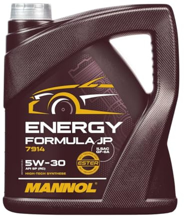 MANNOL 7914 Motoröl 5W-30, synthetisch für Benziner, 4L | Für Benzinmotoren mit Turbo- und Direkteinspritzung, geeignet für Toyota, Honda, hoher Verschleißschutz, API SP ILSAC GF-6A