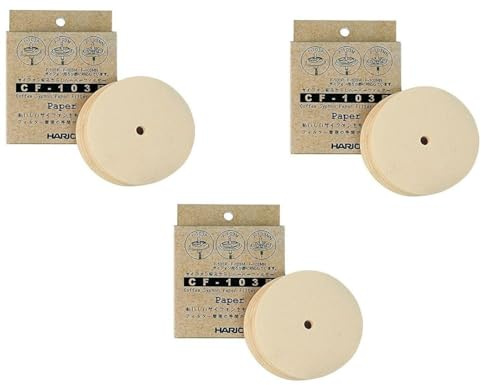 100 St. Papierfilter für Hario Siphon Kaffeebereiter/CF - 103E