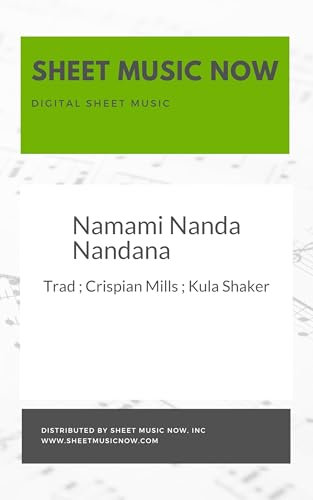 Namami Nanda Nandana Sheet Music (English Edition)