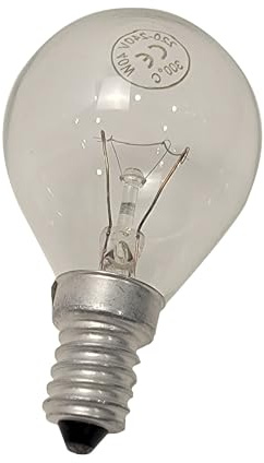 SCHOLTES Ofenlampe 40 W-230 V-300 °C (75 x 45 mm) für Backofen, Weißglühend, Cool White, 1 Stück