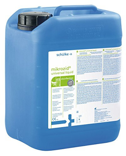 Schülke Mikrozid® Universal Liquid 5 Liter Desinfektionsspray zur Flächen-Sprühdesinfektion | Schnelldesinfektion zum desinfizieren von Händen und Oberflächen |
