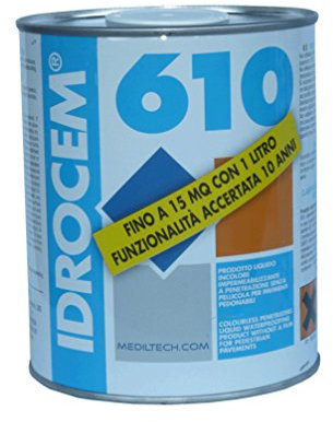 IDROCEM 610 Impermeabilizzante Liquido Incolore A Penetrazione Per Pavimenti
