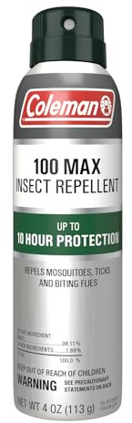 Coleman 100 Max 100% DEET Insect Repellent Spray - 4 oz