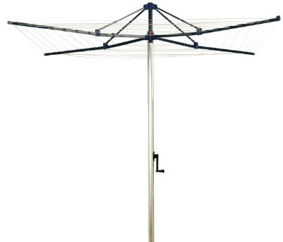 HILLIND Hills 115544 Supadry Hoist Rotary Dryer 4 Arm-60 Meter, Metal, Multicolour