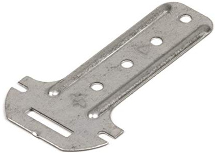 PLACO® - Lot 100 pièces Suspentes Courtes 300 Stil F 530 Placoplatre – 81 x 4,3cm – E01180100, Gris