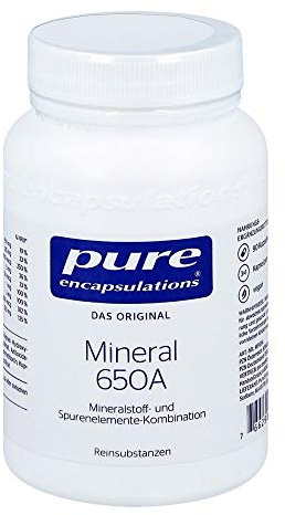 Pure Encapsulations Mineral 650A Kapseln, 90 St. Kapseln