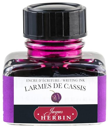Jacques Herbin 13078T Tinte für Füller, 30 ml, cassis