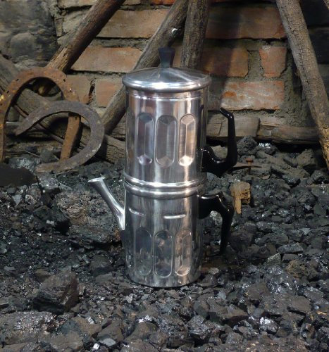 ILSA Caffettiera Napoletana Diamante, Alluminio, Tazze 6, cl 45