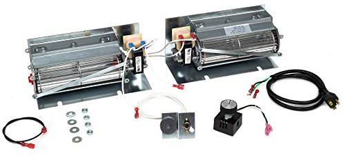 FireplaceBlowersOnline 600-1 Fireplace Blower Fan Kit for Kozy Heat, Rotom HB-RB6001 | Ball Bearing, Quiet, High Air Flow, Energy Efficient