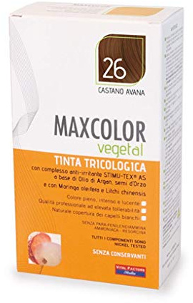 Tinta Maxcolor Vegetal castano avana n° 26