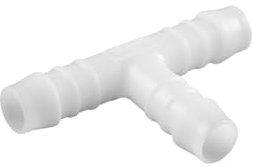 Gardena T-Stück: Schlauch-Zubehör aus Kunststoff, zur einfachen Schlauchverbindung und Abzweigung von 12 mm-Schläuchen, 2 Stück (7304-20)