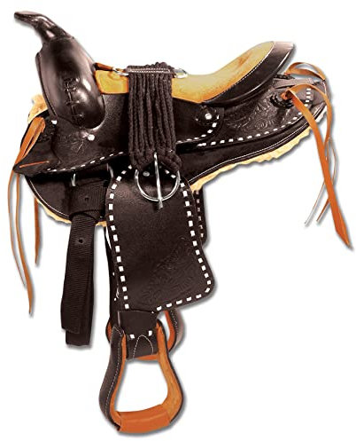 WALDHAUSEN Round Skirt Westernsattel, Arizona, braun