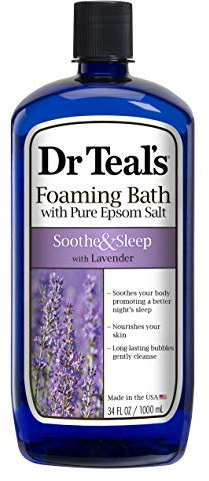 Dr. Teal's Foaming Bath, Lavender, 34 Ounce (Pack of 3)