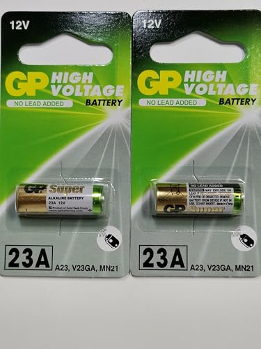 2 Stück GP 23AE a23 12 V Alkalibatterien