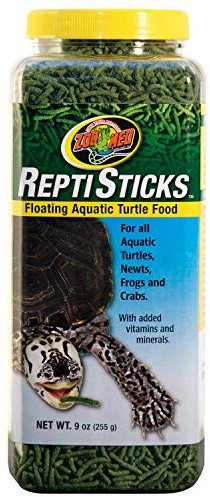 Zoo Med ReptiSticks Floating Aquatic Turtle Food, 8-Ounce